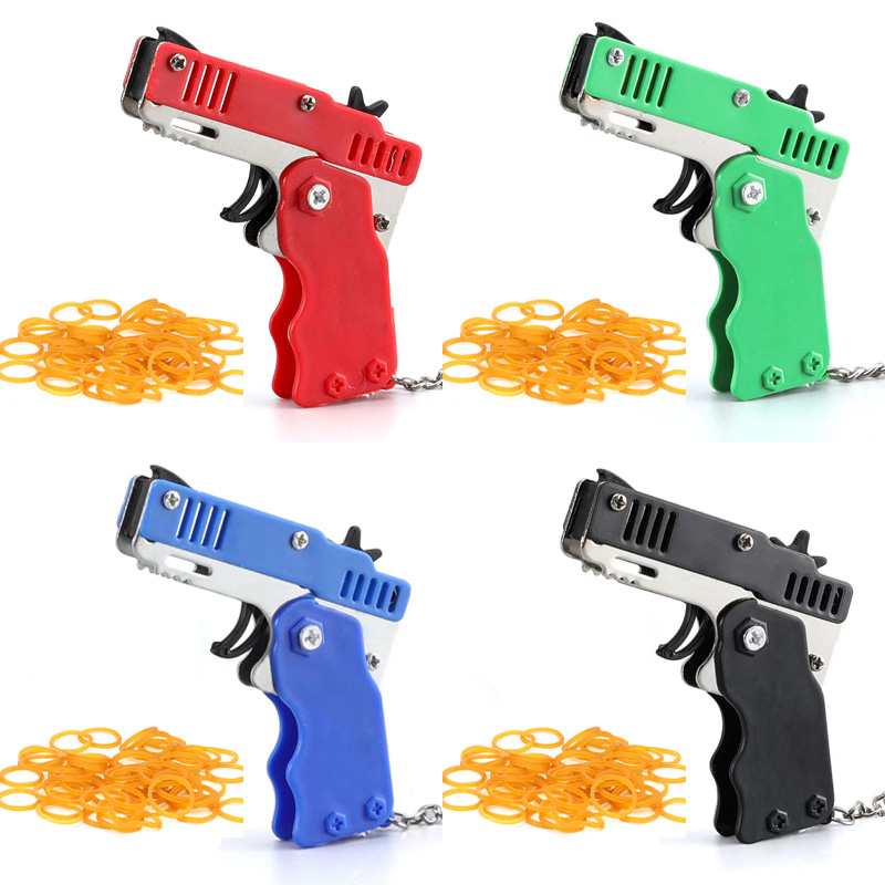 Outdoor Adventure Games - Mini brelok do kluczy pistolet z