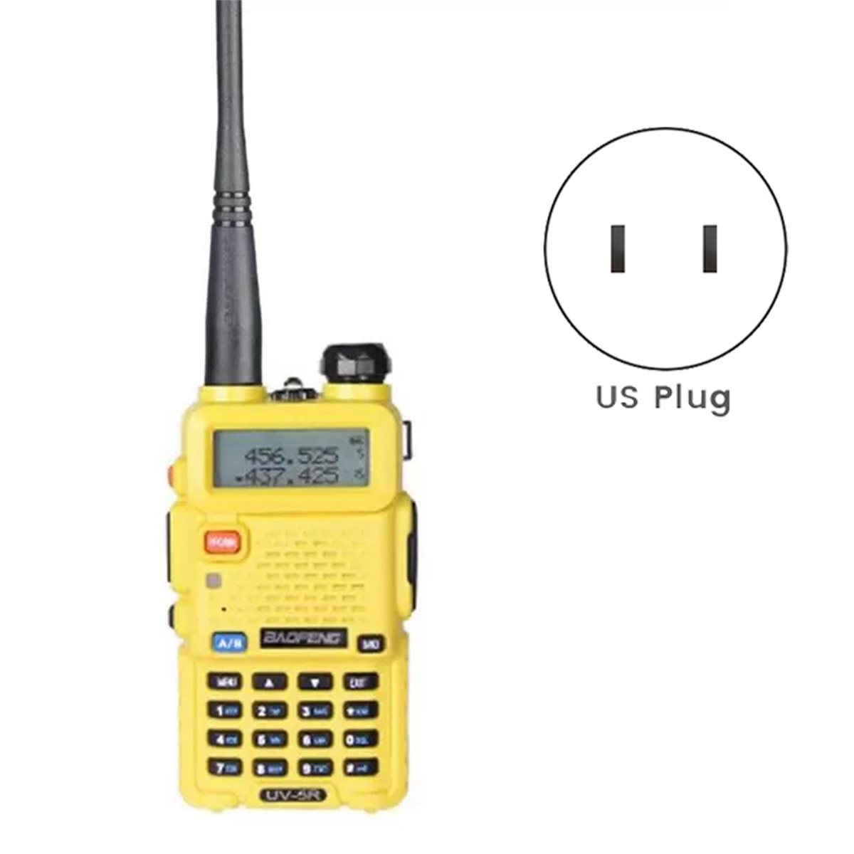 Outdoor Adventure Tours - A26Z UV5R Wysokiej Mocy Radiotelefon FM