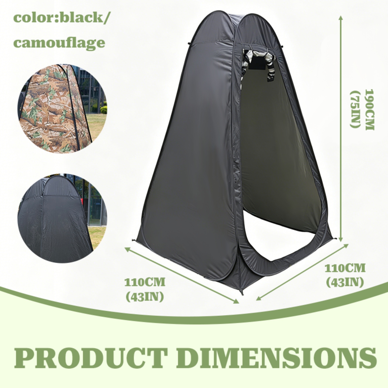 Outdoor Adventure Tent - Przenośny namiot do przebierania się (1