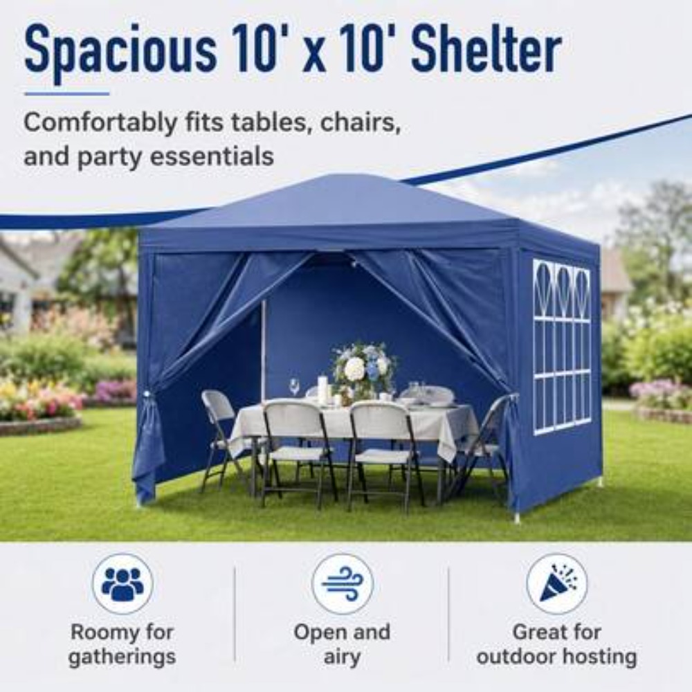 Outdoor Adventure Tent - Namiot ogrodowy typu pop-up 10x10 z