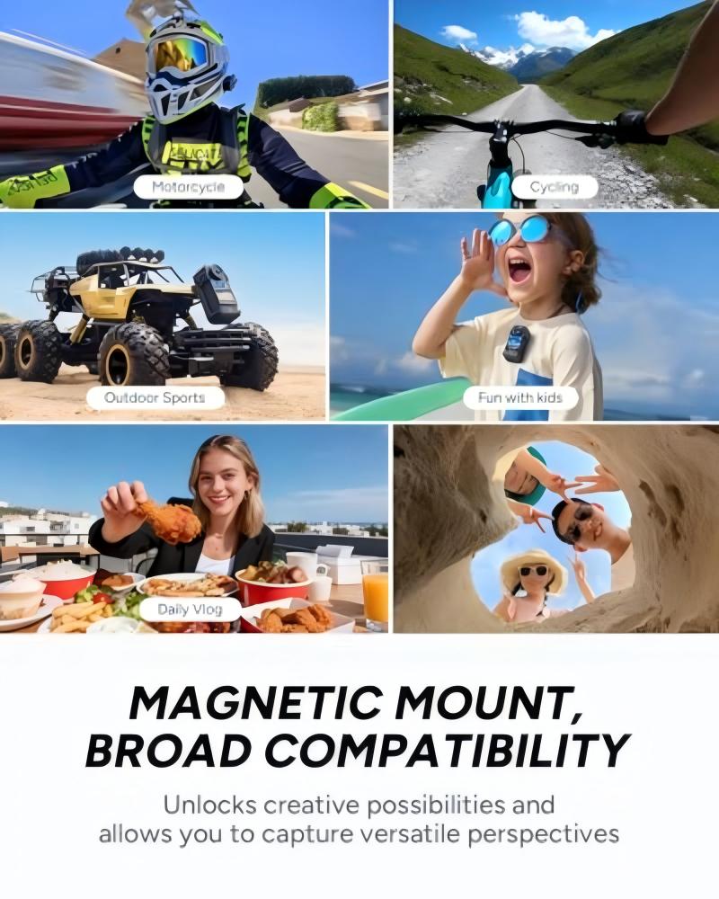 C400 Pocket SJCAM Wearable Mot – Outdoor Adventure Video recenzja i cena