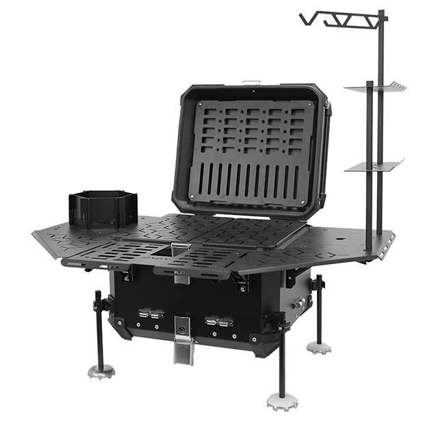 Wielofunkcyjny, aluminiowy, pa – Outdoor Adventure Table With Storage recenzja i cena