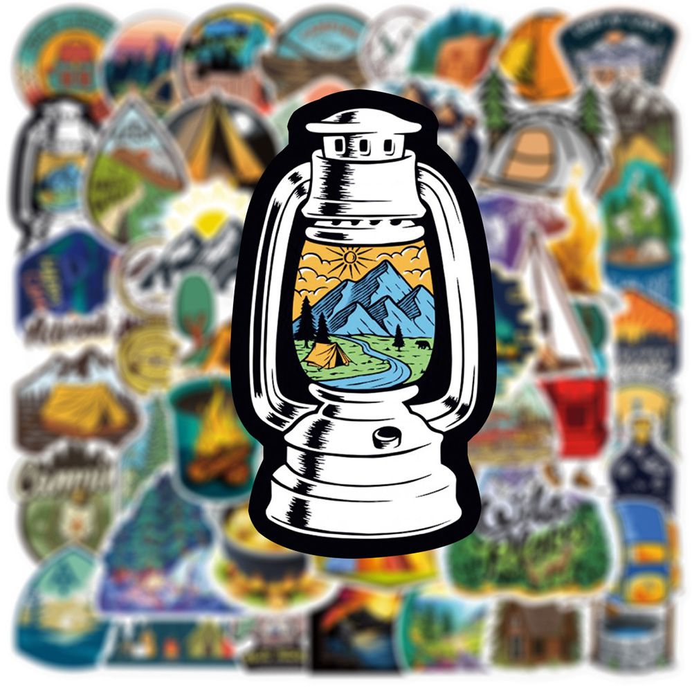 10/30/50 szt. Naklejki Graffit – Outdoor Adventure Books recenzja i cena