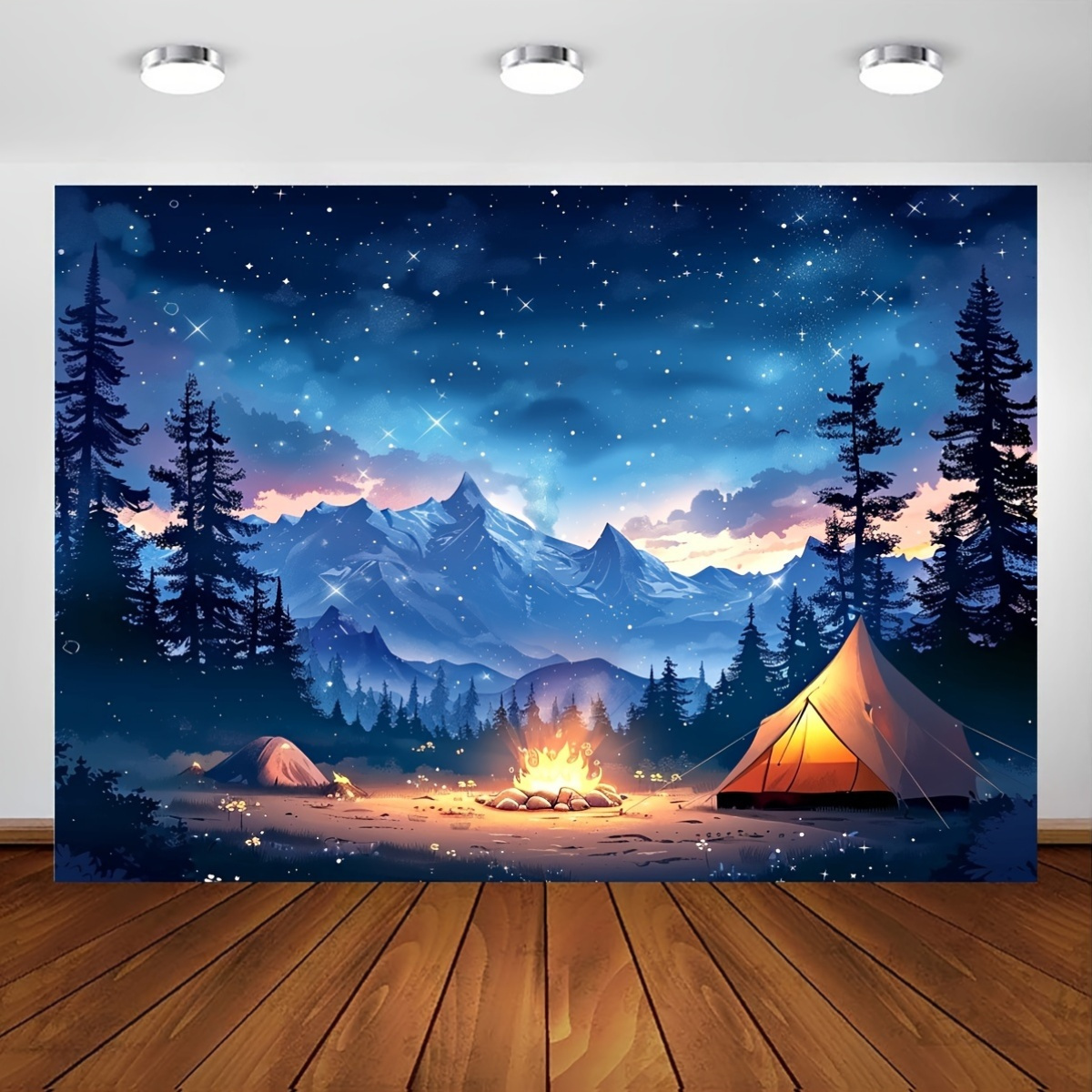 Płaski, dwuwymiarowy gobelin z – Outdoor Adventure Tent recenzja i cena